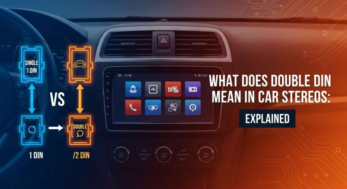 What Does Double Din Mean in Car Stereos