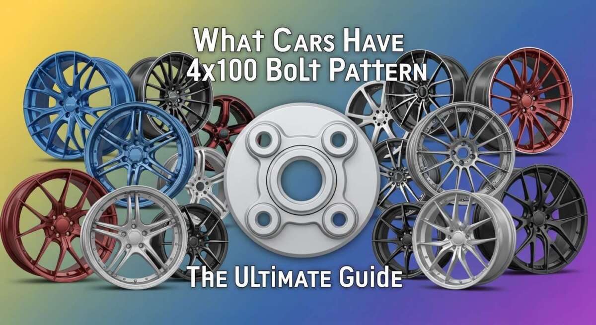 What Cars Have 4X100 Bolt Pattern