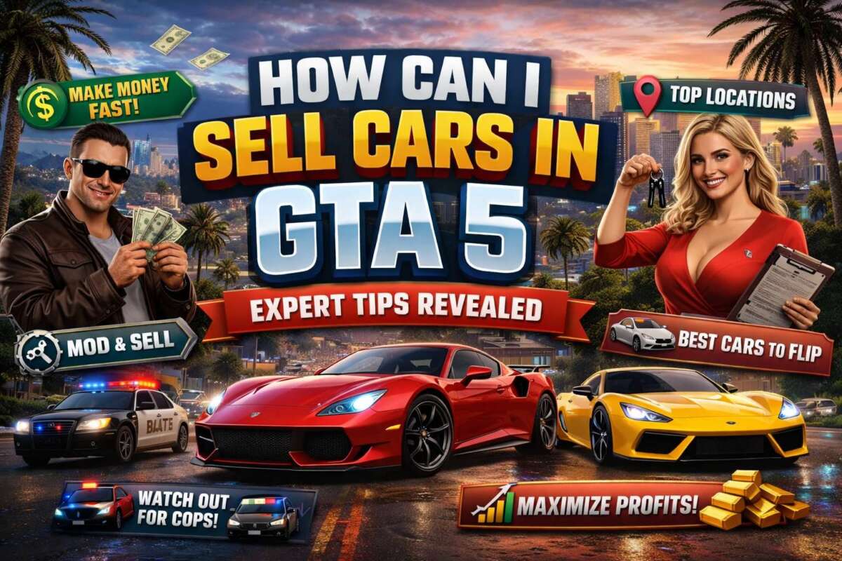 How Can I Sell Cars in Gta 5