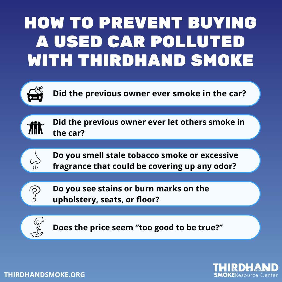 How To Eliminate Cigarette Smell From Used Car