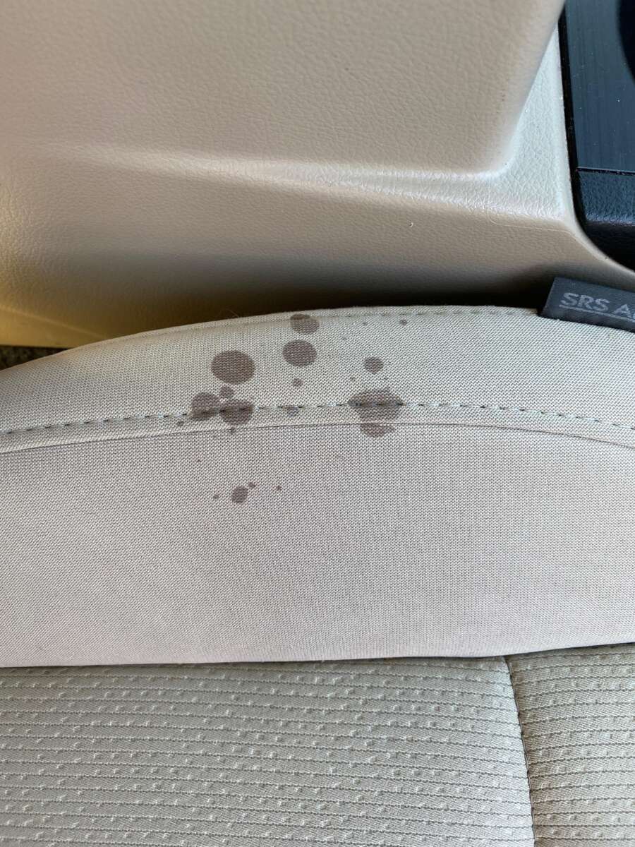 How To Remove Grease Stains From Car Upholstery